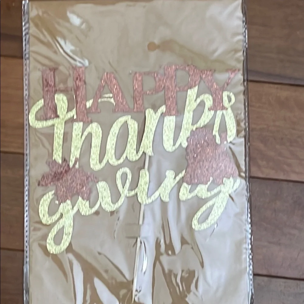 Happy Thanksgiving Cake Topper